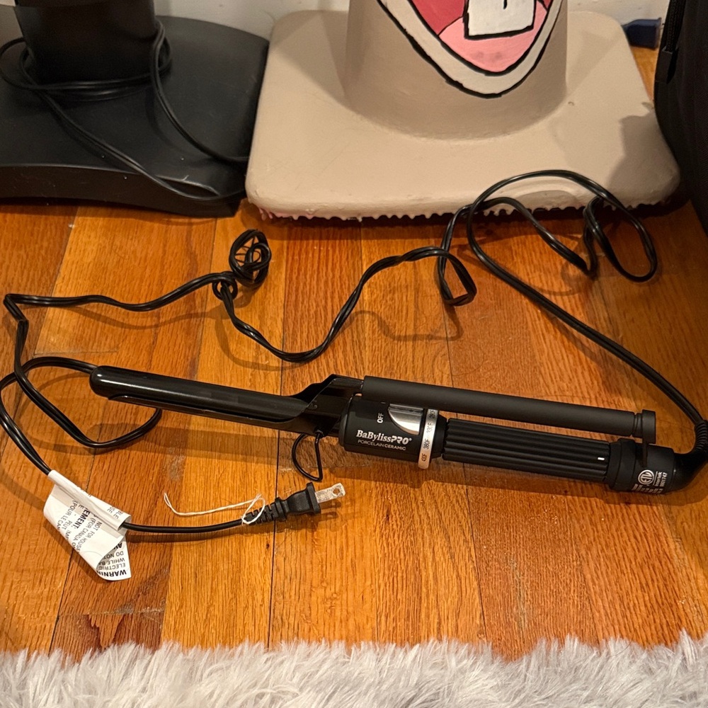 BaBylissPRO Black Curling Iron